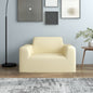 JUNG Vida Stretch-Sofahusse Creme Polyester-Jersey