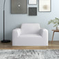 JUNG Vida Stretch-Sofahusse Weiß Polyester-Jersey