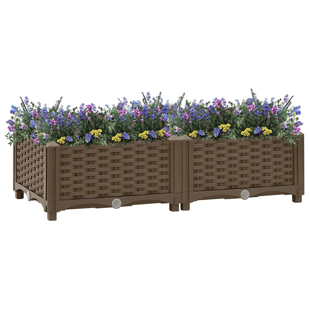 JUNG Vida Hochbeet 80x40x23 cm Polypropylen
