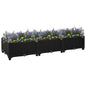 JUNG Vida Hochbeet 120x40x23 cm Polypropylen