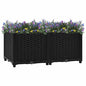 JUNG Vida Hochbeet 80 x 40 x 38 cm Polypropylen