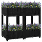 JUNG Vida Hochbeet 80x40x71 cm Polypropylen