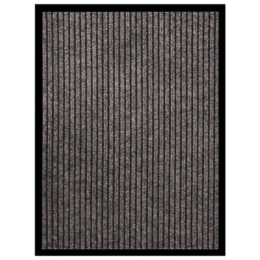 JUNG Vida Fußmatte Gestreift Beige 60x80 cm