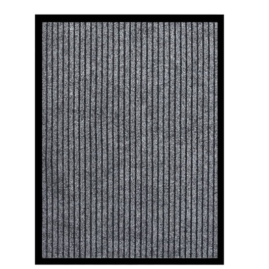 JUNG Vida Fußmatte Gestreift Grau 60x80 cm