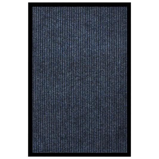 JUNG Vida Fußmatte Gestreift Blau 80x120 cm