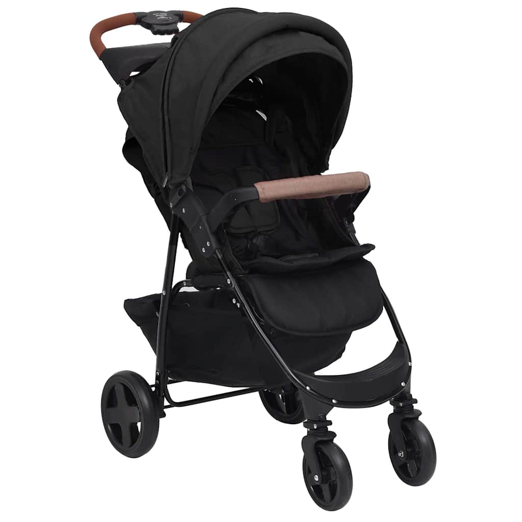 JUNG Vida 2-in-1 Kinderwagen Anthrazit Stahl