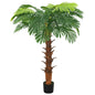 JUNG Vida Künstliche Palme Cycas mit Topf 160 cm Grün