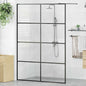 JUNG Vida Duschwand für Begehbare Dusche mit Klarem ESG-Glas 140x195 cm