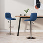JUNG Vida Barhocker 2 Stk. Blau Stoff