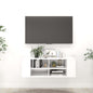 JUNG Vida TV-Wandschrank Weiß 102x35x35 cm Holzwerkstoff