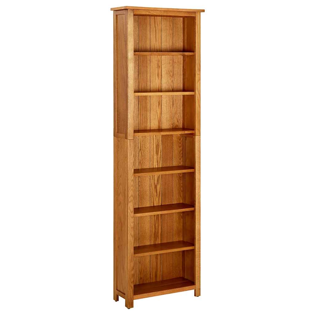 JUNG Vida Bücherregal 7 Fächer 60x22x200 cm Massivholz Eiche