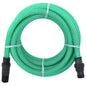 JUNG Vida Saugschlauch mit PVC-Anschlüssen Grün 1" 4 m PVC