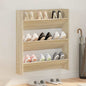 JUNG Vida Wand-Schuhschrank Sonoma-Eiche 80x18x90 cm Holzwerkstoff