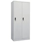 JUNG Vida Kleiderschrank Hellgrau 80x50x180 cm Stahl
