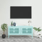 JUNG Vida TV-Schrank Minzgrün 105x35x50 cm Stahl