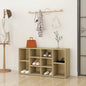 JUNG Vida Schuhbank Sonoma-Eiche 103x30x55 cm Holzwerkstoff