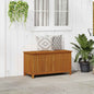 JUNG Vida Garten-Aufbewahrungsbox 113x50x58 cm Massivholz Akazie
