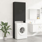 JUNG Vida Waschmaschinenschrank Schwarz 64x25,5x190 cm