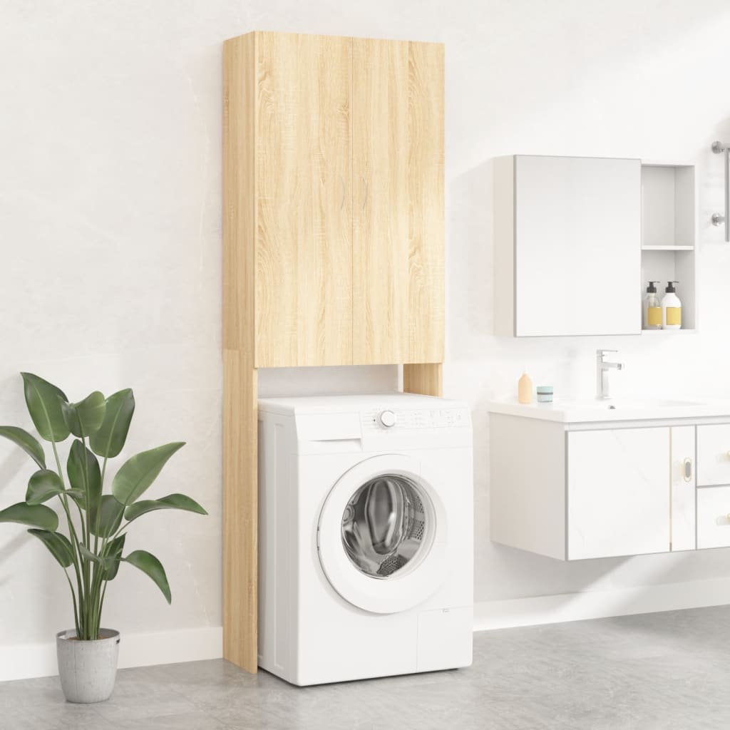 JUNG Vida Waschmaschinenschrank Sonoma-Eiche 64x25,5x190 cm
