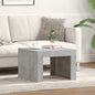 JUNG Vida Couchtisch Betongrau 50x50x35 cm Holzwerkstoff