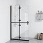 JUNG Vida Faltbare begehbare Duschwand Transparentes ESG Glas 80x190 cm