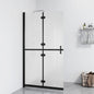 JUNG Vida Faltbare begehbare Duschwand ESG-Glas mattiert 80x190 cm