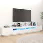JUNG Vida TV-Schrank mit LED-Leuchten Weiß 260x35x40cm