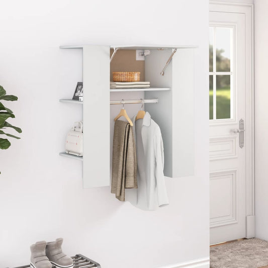 JUNG Vida Flurschrank Weiß 97,5x37x99 cm Holzwerkstoff