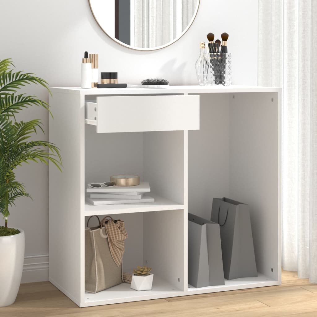 JUNG Vida Kosmetikschrank Weiß 80x40x75 cm Holzwerkstoff
