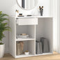 JUNG Vida Kosmetikschrank Weiß 80x40x75 cm Holzwerkstoff