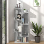 JUNG Vida Bücherregal Betongrau 48x25,5x140 cm Holzwerkstoff
