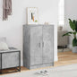 JUNG Vida Schuhschrank Betongrau 60x35x92 cm Holzwerkstoff