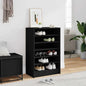 JUNG Vida Schuhschrank Schwarz 60x35x92 cm Holzwerkstoff