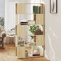 JUNG Vida Bücherregal Raumteiler Sonoma-Eiche 80x24x155 cm Holzwerkstoff