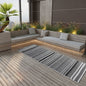 JUNG Vida Outdoor-Teppich ARAKIL Schwarz 80x250 cm PP
