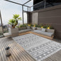 JUNG Vida Outdoor-Teppich ARAKIL Grau 190x290 cm PP