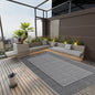 JUNG Vida Outdoor-Teppich ARAKIL Schwarz 140x200 cm PP