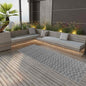 JUNG Vida Outdoor-Teppich ARAKIL Schwarz 80x250 cm PP