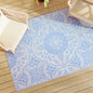 JUNG Vida Outdoor-Teppich ARAKIL Babyblau 140x200 cm PP