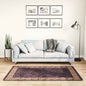 JUNG Vida Teppich Waschbar 80x150 cm Schwarz und Golden Rutschfest