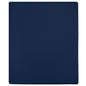 JUNG Vida Spannbettlaken Jersey Marineblau 140x200 cm Baumwolle