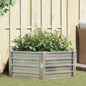JUNG Vida Garten-Hochbeet 129x45 cm Verzinkter Stahl Silber
