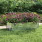 JUNG Vida Garten-Hochbeet 160x80x45 cm Verzinkter Stahl Silber
