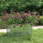 JUNG Vida Garten-Hochbeet 100x40x45 cm Verzinkter Stahl Silber