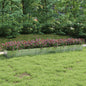 JUNG Vida Garten-Hochbeet 600x80x45 cm Verzinkter Stahl Silber