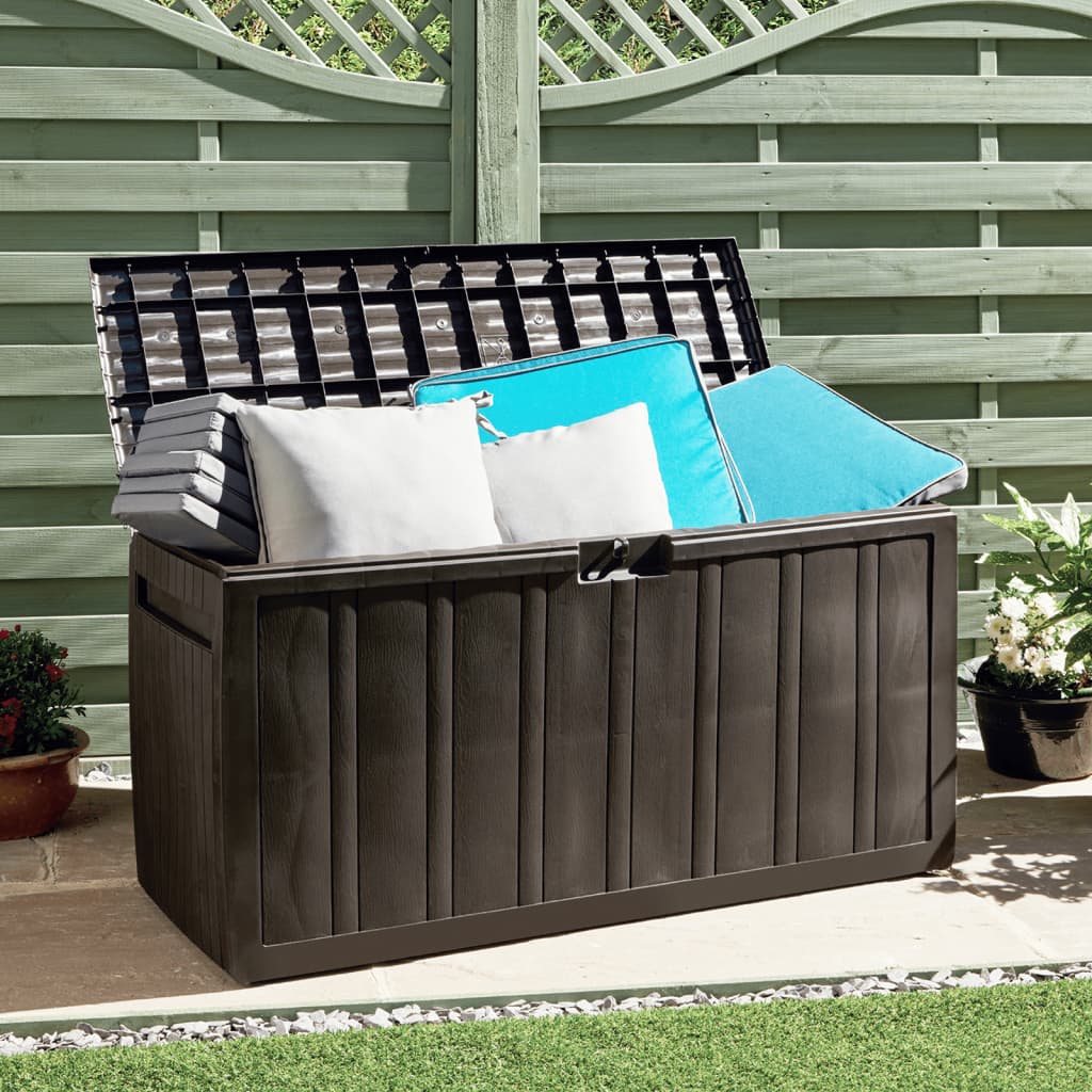 JUNG Vida Kissenbox Braun 117x45,5x57,5 cm 270 L