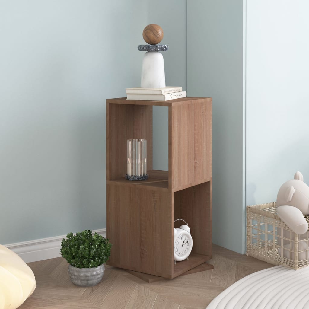 JUNG Vida Drehregal Sonoma-Eiche 34,5x34,5x75,5 cm Holzwerkstoff