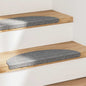 JUNG Vida Stufenmatten Selbstklebend 15 Stk. 56x17x3 cm Grau