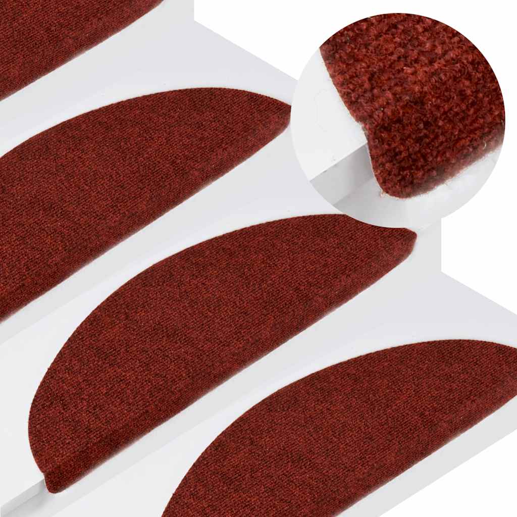 JUNG Vida Stufenmatten Selbstklebend 15 Stk. 56x17x3 cm Rot