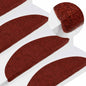 JUNG Vida Stufenmatten Selbstklebend 15 Stk. 56x17x3 cm Rot